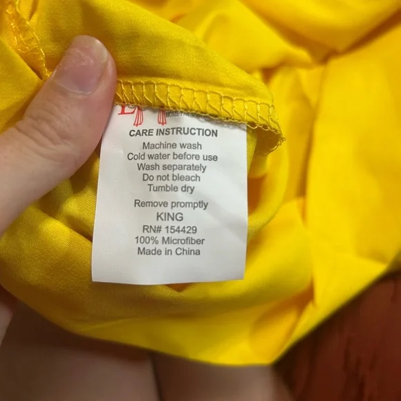 Yellow King Pillowcases - Picture 4 of 5